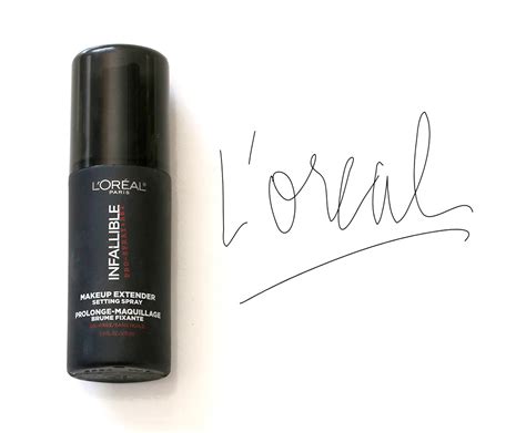 L'Oreal Infallible Makeup Extender Setting Spray: Is This $17 Spray ...