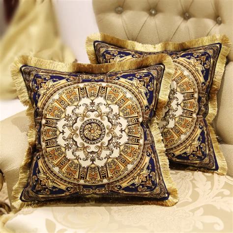 Cushion Queen European luxury high grade sofa pillow covers / bed cushion cover / car on the ...