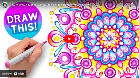 How To Draw A Simple Mandala