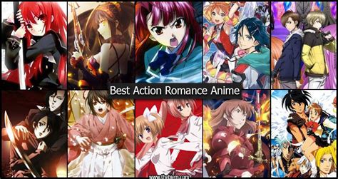 Best Action Romance Anime Featured Image • Thebiem