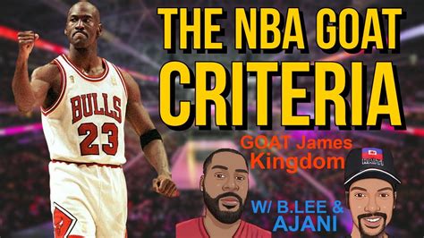 The NBA GOAT Criteria from Jordan fan's perspective - YouTube