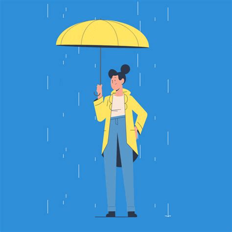 Rainy Day Umbrella GIF - Find & Share on GIPHY