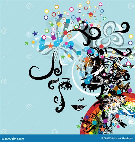 Creative abstract design stock vector. Illustration of glamour - 5833954