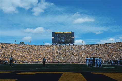 LOOK: Michigan Stadium To Remove Seating Near Tunnel - Sports ...