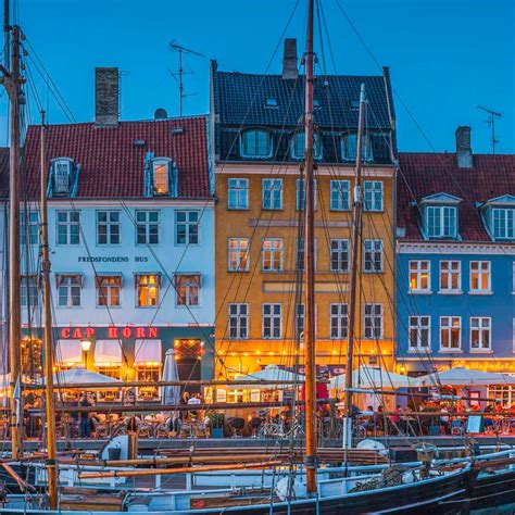 Nyhavn Canal Cruise Boats Wall Art | Photography