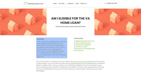 Am I Eligible for a VA Home Loan? - VeteransLoans.com Blog