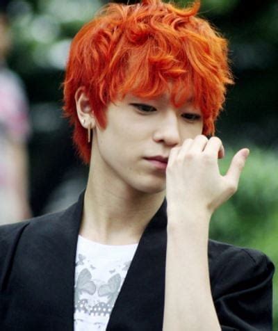 Who rocks orange hair? (Kpop male edition) (Updated!)