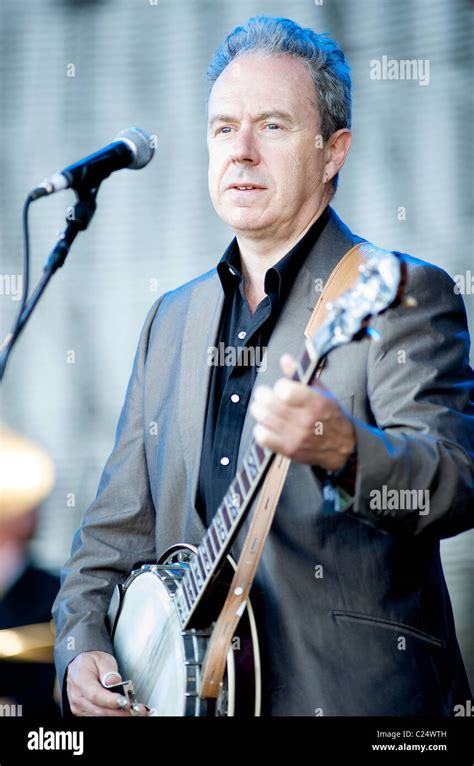 Jeremy 'Jem' Finer of The Pogues performs at the 'Voodoo Music Experience' in New Orleans - Day ...