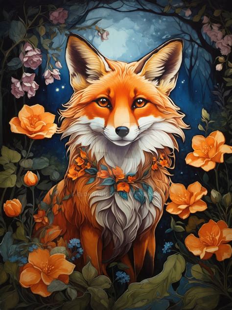 Fox in the Forest by eldhraun on DeviantArt