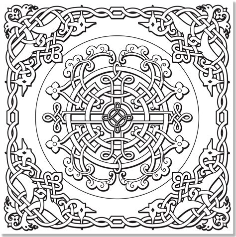 Coloring Pages To Print Celtic Designs - Coloring Home