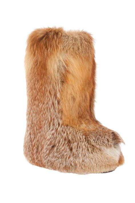 The Only Boot You Need This Winter | Fox fur boots, Fur boots, Fur shoes