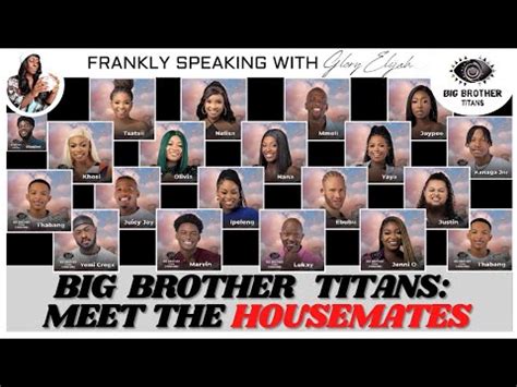 BIG BROTHER TITANS LIVE LAUNCH SHOW | HOUSEMATES BIG REVEAL | GLORY ...