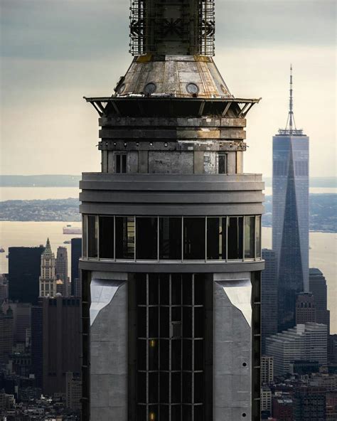 103rd floor empire state building and wtc — nyc 📍 in 2023 | New york city buildings, Empire ...