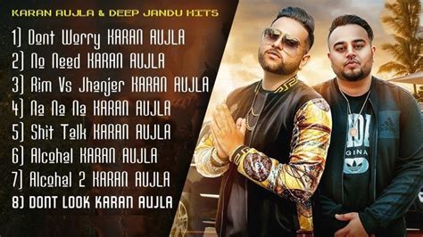 Karan Aujla's All Hit Songs [Updated] Best Mashup Ever | New Punjabi ...