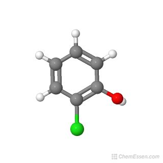 2-CHLOROPHENOL Structure - C6H5ClO - Over 100 million chemical compounds | CCDDS