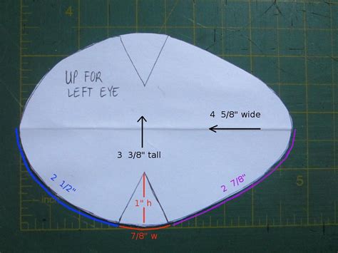 1 pattern | Eyepatch, Sewing lessons, Sewing