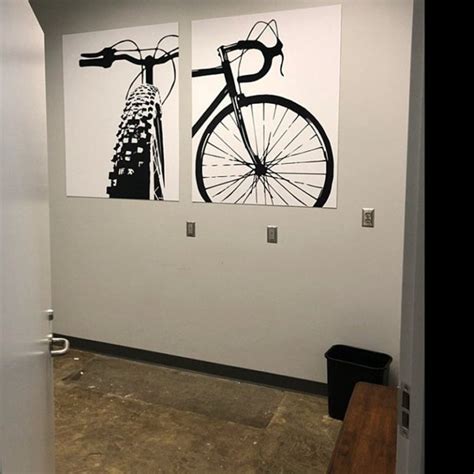 Black Bicycle Art Cycling Canvas Painting Motivational Wall Art ...