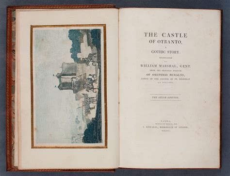 The castle of Otranto : a Gothic story | Recent Antiquarian Acquisitions