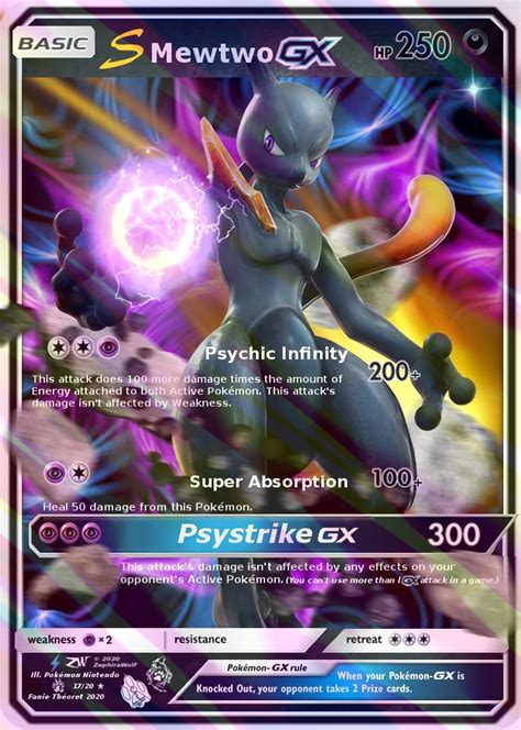 Pokemon Card Custom Mewtwo Shadow by ZephiraWolf on DeviantArt in 2022 | Pokemon cards charizard ...