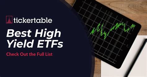 High Yield ETFs - 30 ETFs Companies To Look Out For