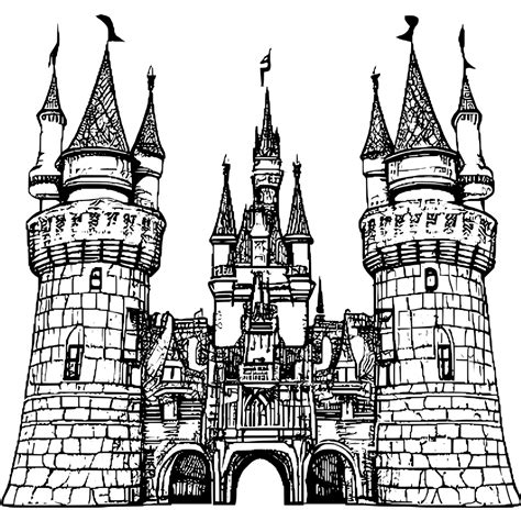 Cinderella's Castle Graphic · Creative Fabrica