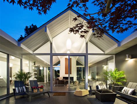 Double Gable Eichler Remodel | Architect Magazine | Klopf Architecture, Burlingame, CA, United ...