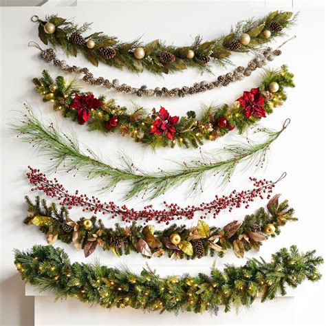 Different types of Garland | Magnolia garland, Leaf garland, Christmas garland