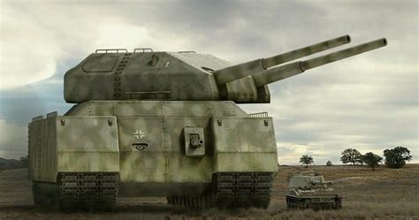 Imagine if this monstrosity saw battle in World War II - Landkreuzer P ...