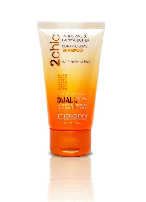 Giovanni 2chic® Ultra-Volume Travel Shampoo, Tangerine & Papaya 44ml | BuyWell.com - Canada's ...