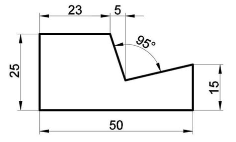 help me draw a 95 degree angle | GrabCAD Questions