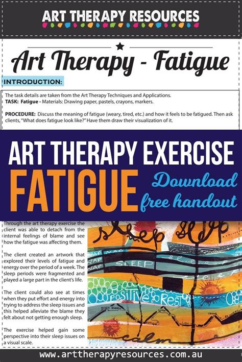 Art Therapy Techniques and Applications (Download Art Therapy Exercise ...