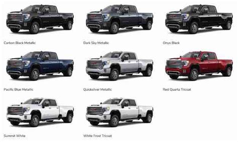 2020 GMC Sierra Colors – Cars Authority | Gmc, Gmc sierra, Silverado hd