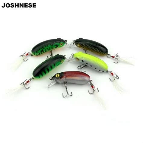 JOSHNESE 4 Colors Rubber Frog Soft Night Fishing Lure Crank Bait Tackle With Hook Flexible ...