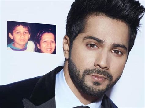 Varun Dhawan shares childhood photo to express his love for mom; says ...