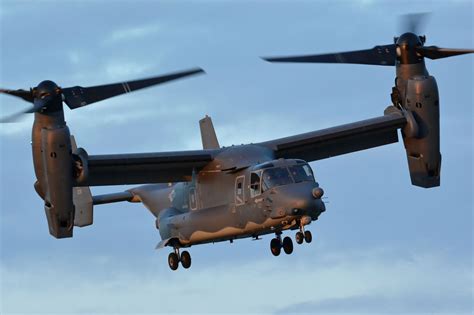 USAF Special Operations CV22 Osprey convertible, Mildenhall, UK // Photo André Bour - www ...