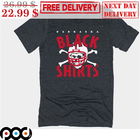 Custom Xmas Gift - Nebraska Blackshirts Football Shirt