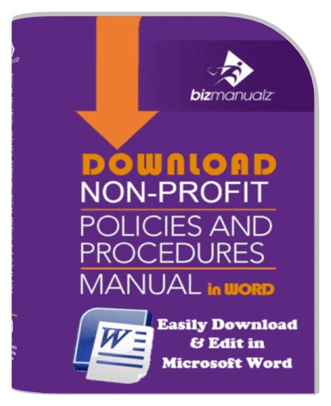 Non-Profit Policy and Procedure Manual | Policies And Procedures ...