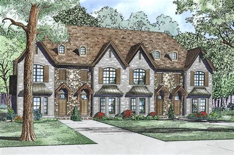 2-Story Multi-Family Fourplex (House Plan) - Love Home Designs