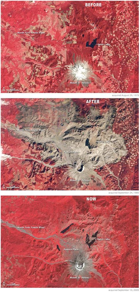 Striking Images of Mount St. Helens Before, After and Now | Live Science