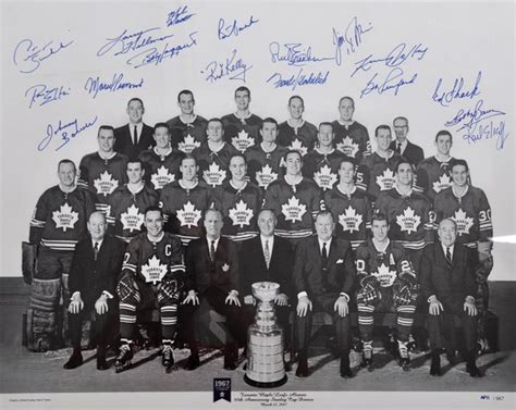 Toronto Maple Leafs - Stanley Cup Champions 1967 | HockeyGods