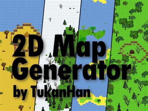 2D Map Generator Tool | 实用工具 工具 | Unity Asset Store