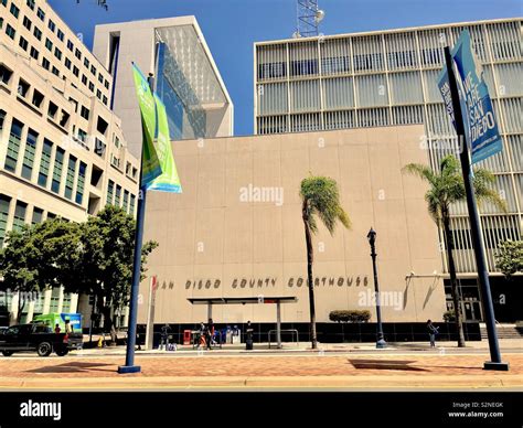 San Diego County Courthouse Stock Photo - Alamy