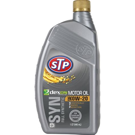 STP Dexos Full Synthetic 0W-20 1 Quart Engine Oil