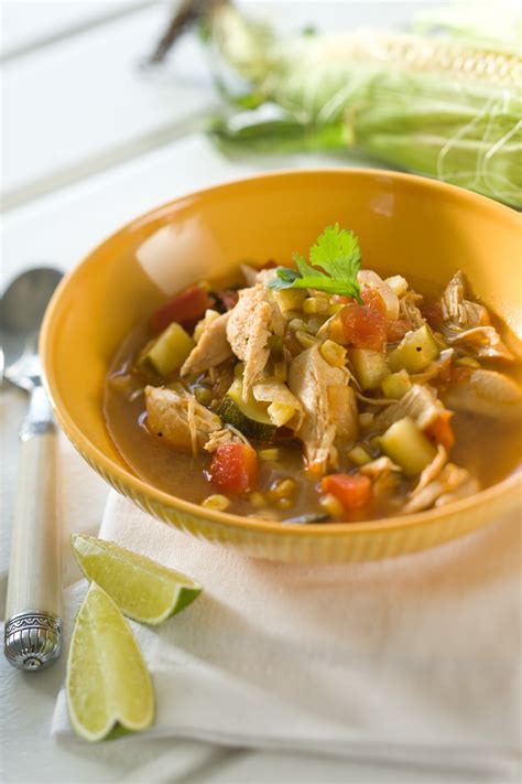 Chicken Soup with Corn and Roasted Cumin Recipe - Spry Living