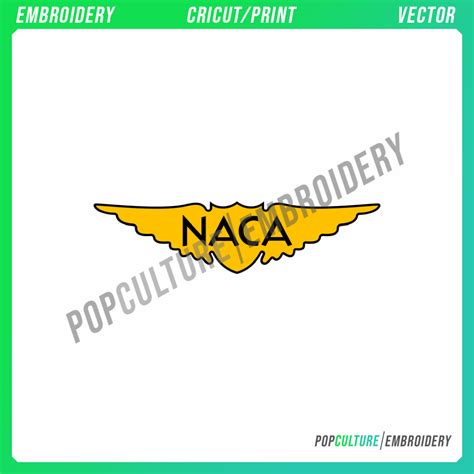 Us Naca Logo - Official Logo for Embroidery & Vector • Pop Culture Embroidery • 100k+ Embroidery ...