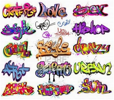 Graffiti Creator Styles: Graffiti words cool