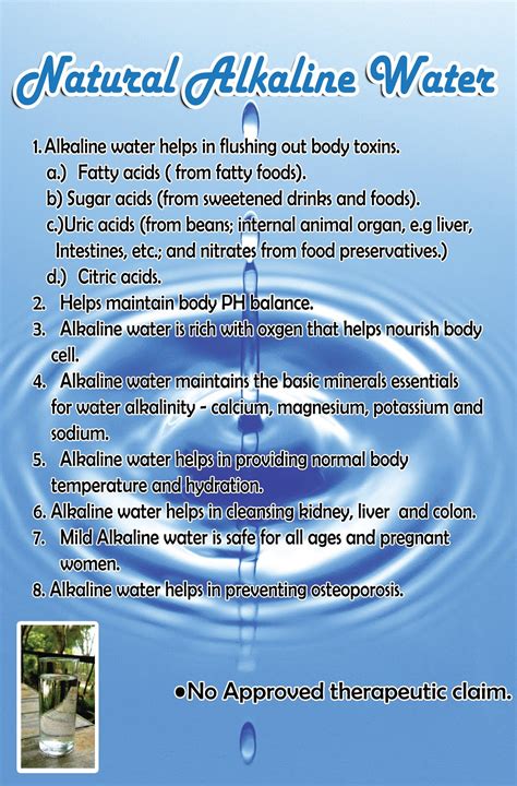 NET'S NATURAL ALKALINE: Alkaline Water Health Benefits