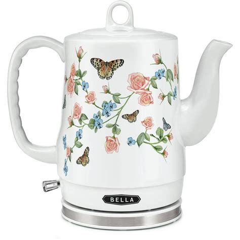 Bella Electric 1.2L Ceramic Kettle, Butterfly Meadow - Walmart.com - Walmart.com