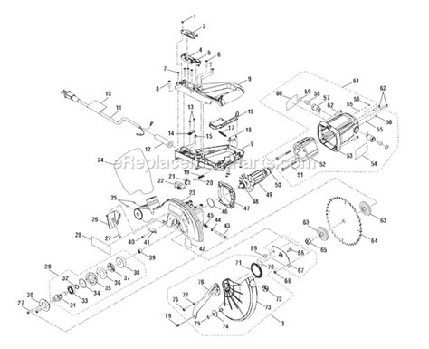 Kobalt Replacement Parts Miter Saw Diagram | Reviewmotors.co