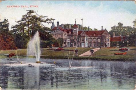 Meaford Hall, near Stone. – Postcards from Stoke